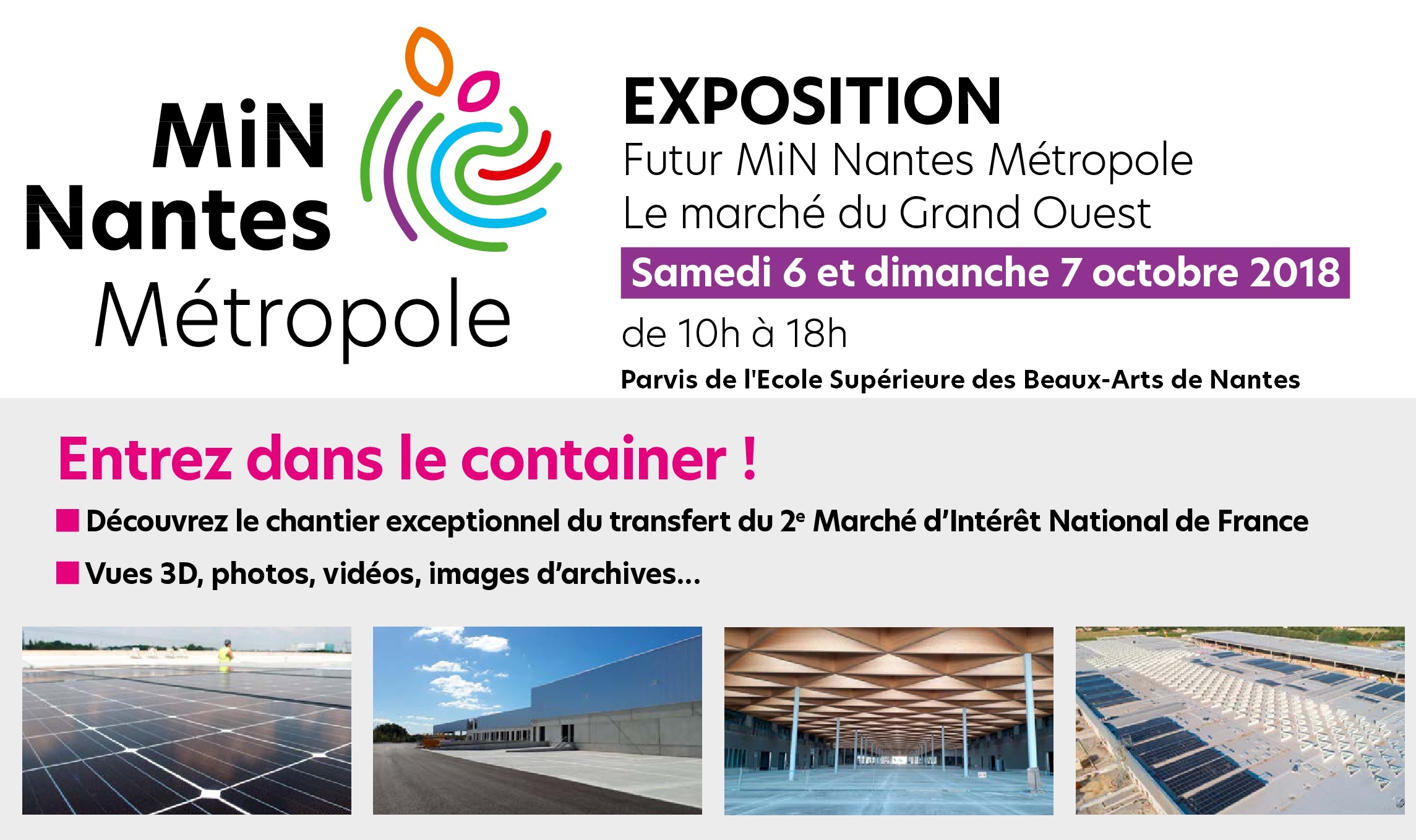 Panneau Exposition MiN Nantes Métropole Nantes Food Forum